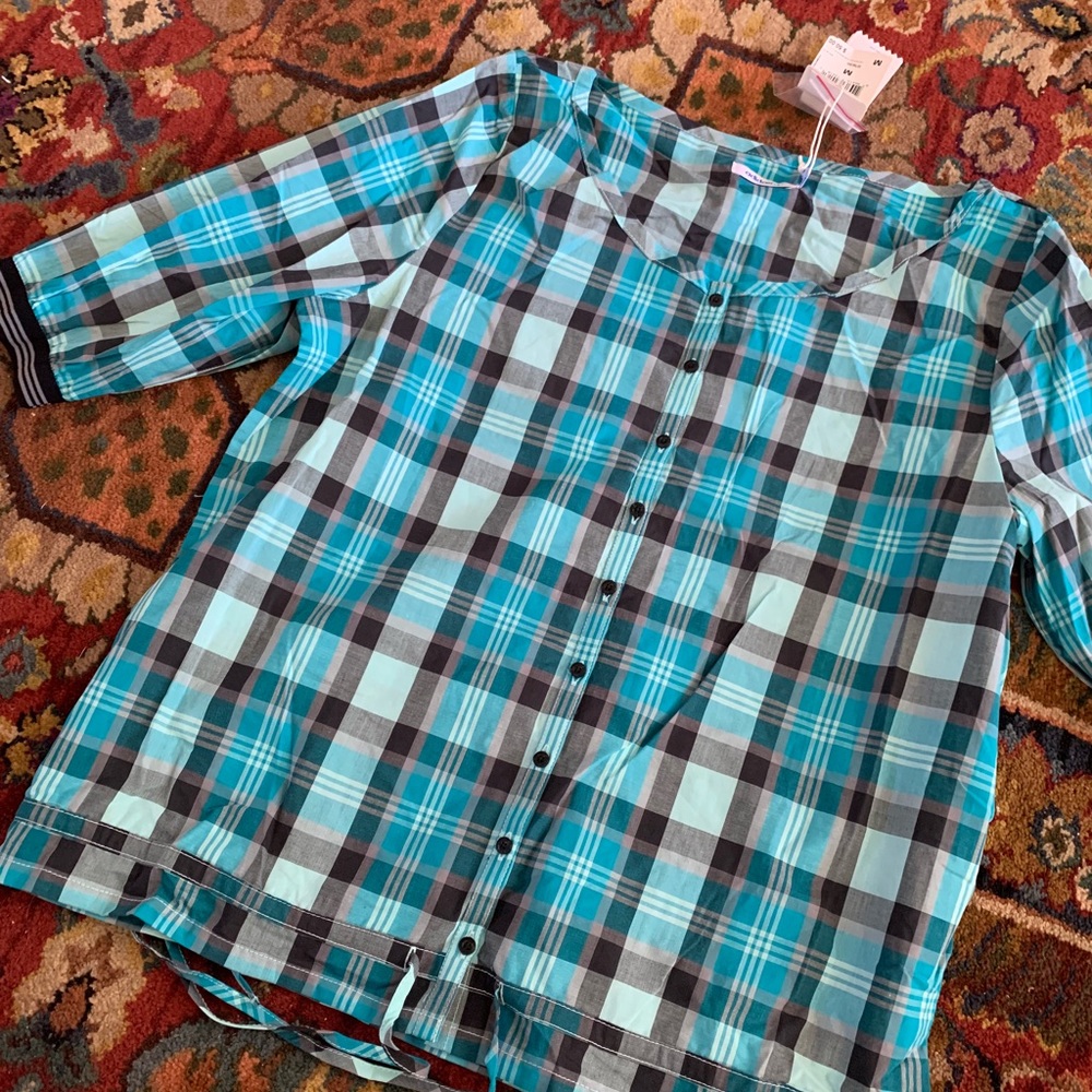 Adidas Button Down Top